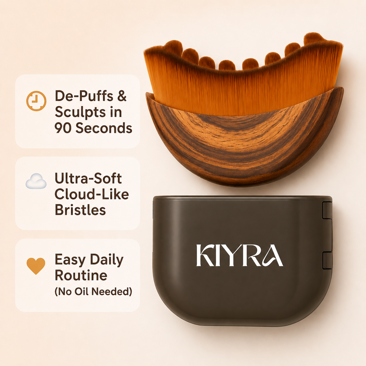 Kiyra Lymphatic Face Brush
